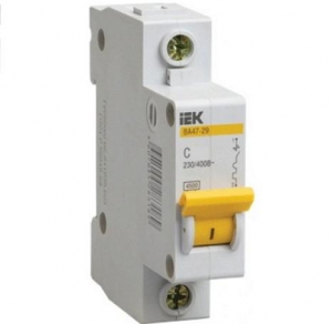 Авт.выкл.1п 25А  IEK ВА47-29 х-ка C 4,5кА | MVA20-1-025-C | 12 в упак.