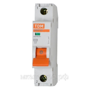 Авт.выкл.1п 32А  TDM ВА47-29 х-ка С 4,5кА | 12 в упак.