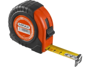 Рулетка   3мх18мм обрезин.корпус MIRAX