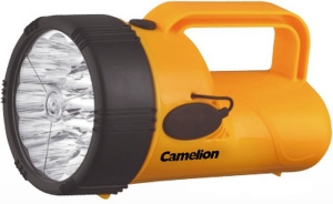 Фон. св. прожектор 19LED 29314 аккум. Camelion  (аккум. 220В жел.; 4В 2.3А-ч) 10471