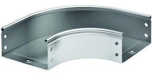 Угол для лотка горизонт. 90град. CPO90 200х100 ДКС 36043K с крепеж. элементами