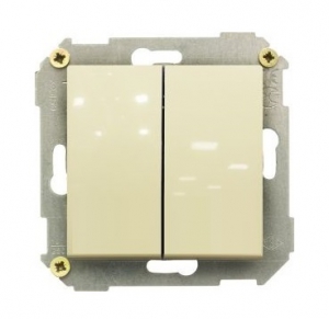 Механизм выкл. 2-кл. СП Simon34 сл. кость 34398-031