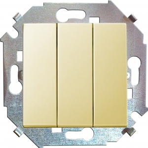 Механизм выкл. 3-кл. Simon15 сл. кость 1591391-031