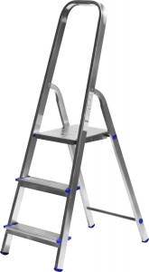 Лестница-стремянка алюминиевая 3 ступ., 60 см СИБИН
