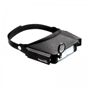 Лупа с линзой, с подсветкой, с креплениями на голову 913825 Sparta(Спарта)