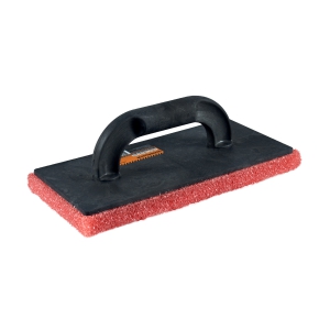 Терка (гладилка) твердая губка 140*280мм 20 мм пласт.ручка Шабашка 0021-006