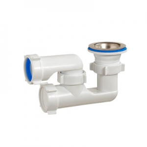 Сифон для душ. поддона 1-1/2 х 40 плоский, клик-клак (пластиковый) АР-8258