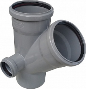 Крестовина D 110х110х50 угол 87,5* 2-х пл. левая Flextron (8)