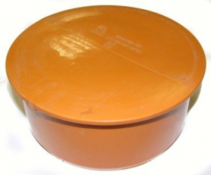 Заглушка нар.кан. ПВХ D=160 Политэк (30)